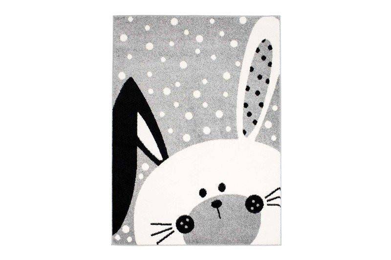 Kinderteppich Hase Hell Unisex  140x200 cm von Paco Home