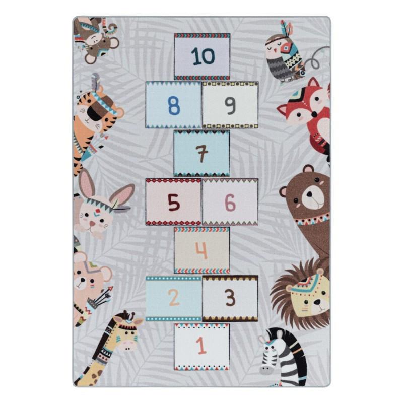 Kinderteppich Himmel Hölle Unisex  100x150 cm von Paco Home