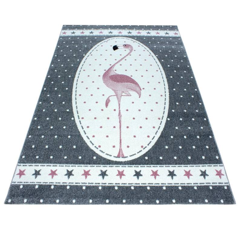 Kinderteppich Spielteppich Flamingo Unisex  80X150CM von Paco Home