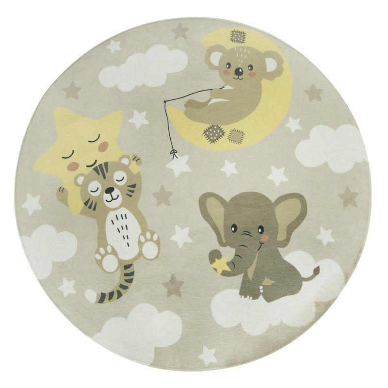 Paco Home - Kinderteppich Teppich Stern Wolke Tiger Elefant, 150 cm von Paco Home