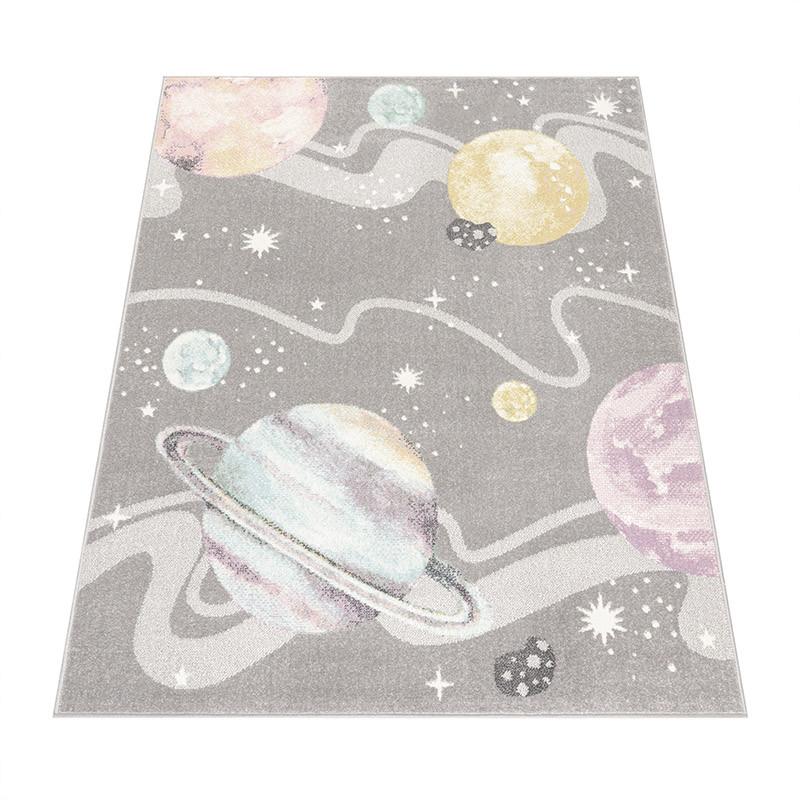 Paco Home - Kinderteppich Weltall Universum Hell, 200X280CM von Paco Home