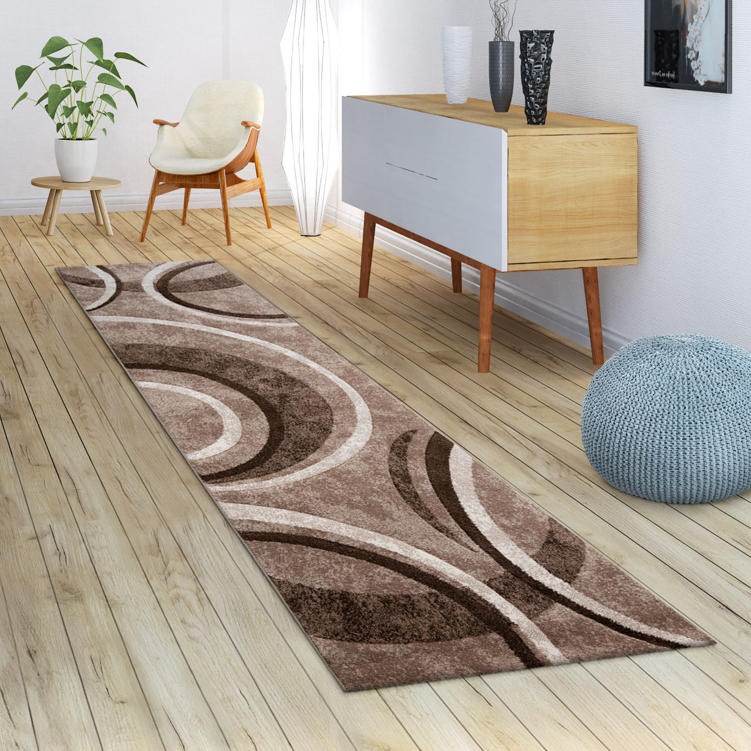 Paco Home Teppich »Brillance 758«, rechteckig, 18 mm Höhe, Kurzflor, modernes geometrisches Design, auch als Läufer Paco Home Teppich »Brillance 758«, rechteckig, 18 mm Höhe, Kurzflor, modernes geometrisches Design, auch als Läufer von PACO HOME