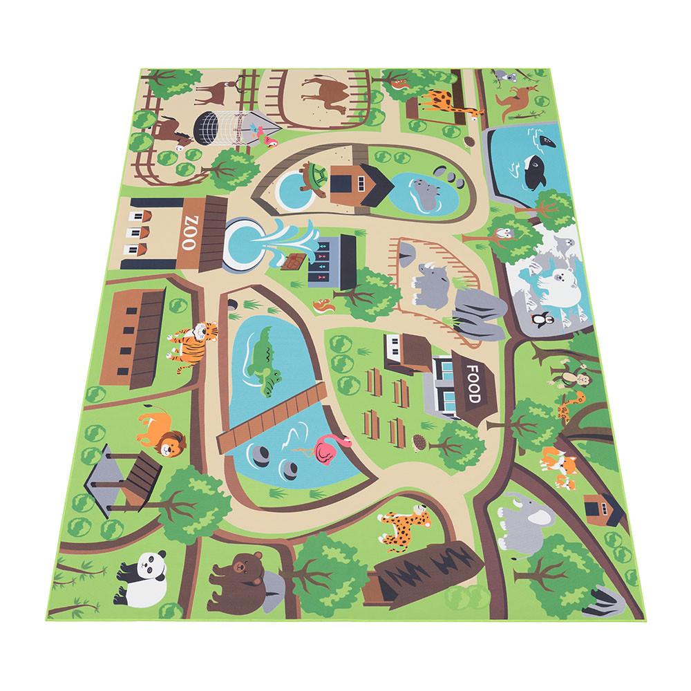 Paco Home - Spielteppich Zoo Motiv Kinderzimmer, 200X290CM von Paco Home