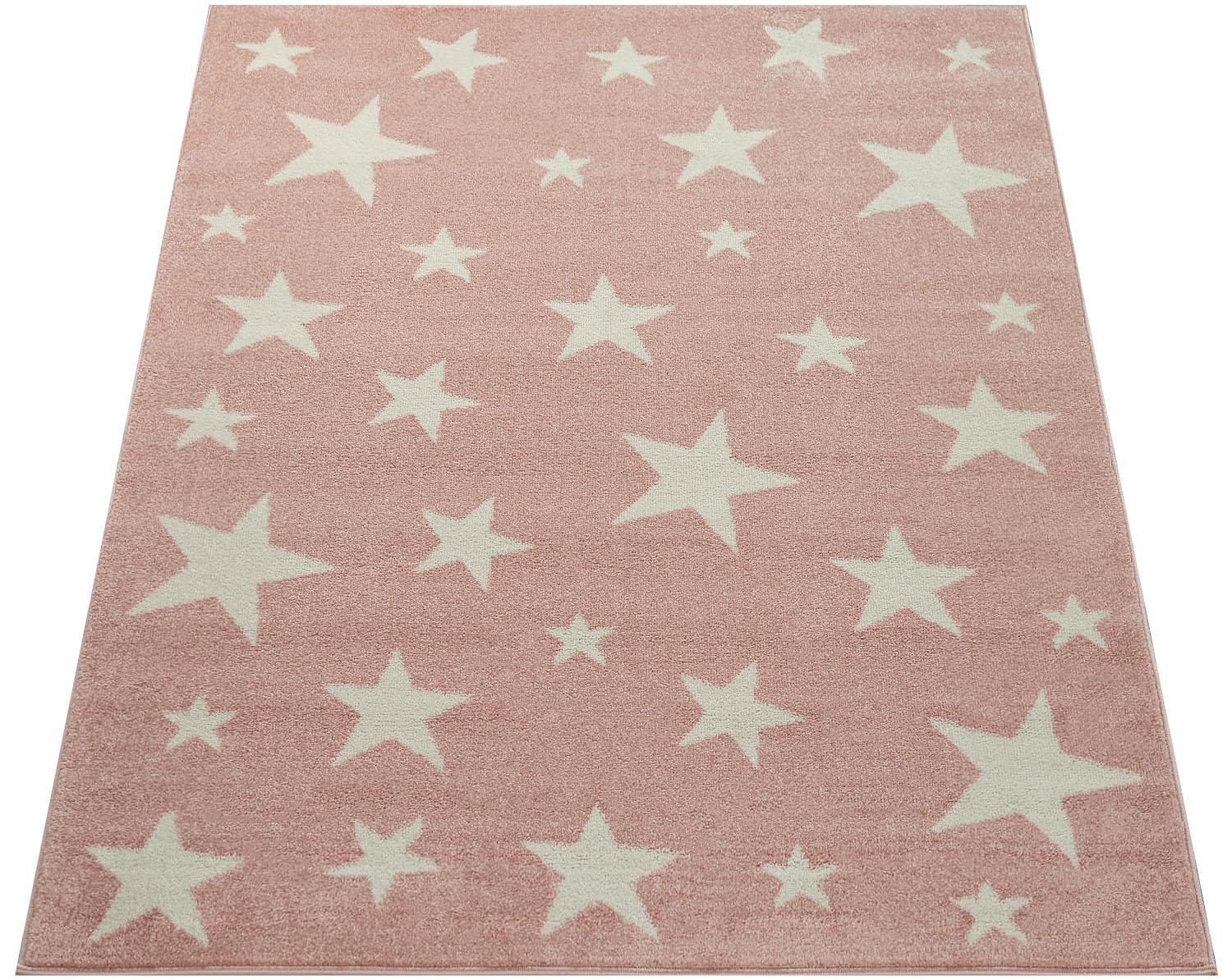 Paco Home Kinderteppich »Capri 315«, rechteckig, 9 mm Höhe, Kurzflor, Motiv Sterne, Pastell-Farben, Kinderzimmer Paco Home Kinderteppich »Capri 315«, rechteckig, 9 mm Höhe, Kurzflor, Motiv Sterne, Pastell-Farben, Kinderzimmer von PACO HOME