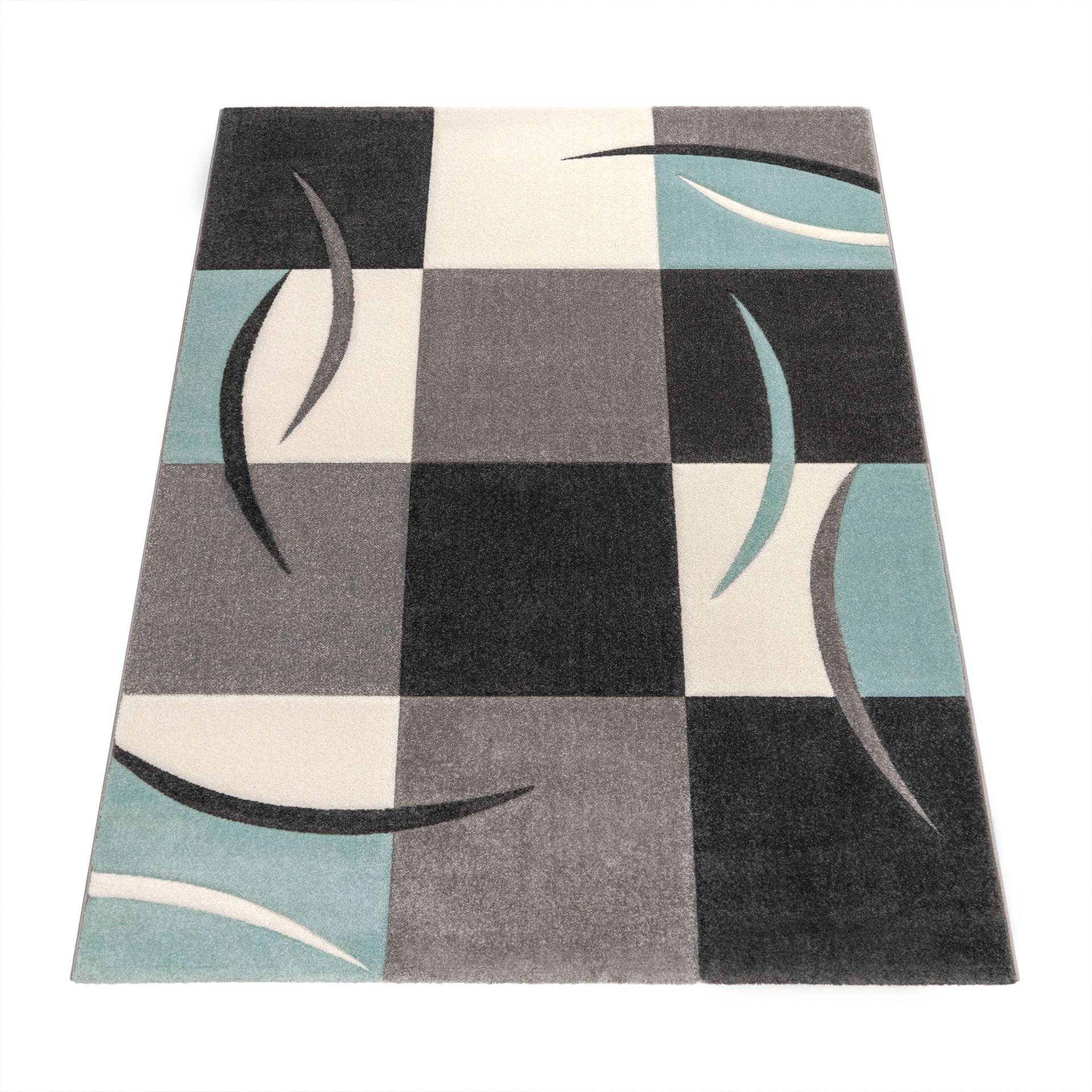 Paco Home Teppich »Lara 235«, rechteckig, 16 mm Höhe, Kurzflor, modernes Design, Pastell-Farben, mit Konturenschnitt Paco Home Teppich »Lara 235«, rechteckig, 16 mm Höhe, Kurzflor, modernes Design, Pastell-Farben, mit Konturenschnitt von PACO HOME
