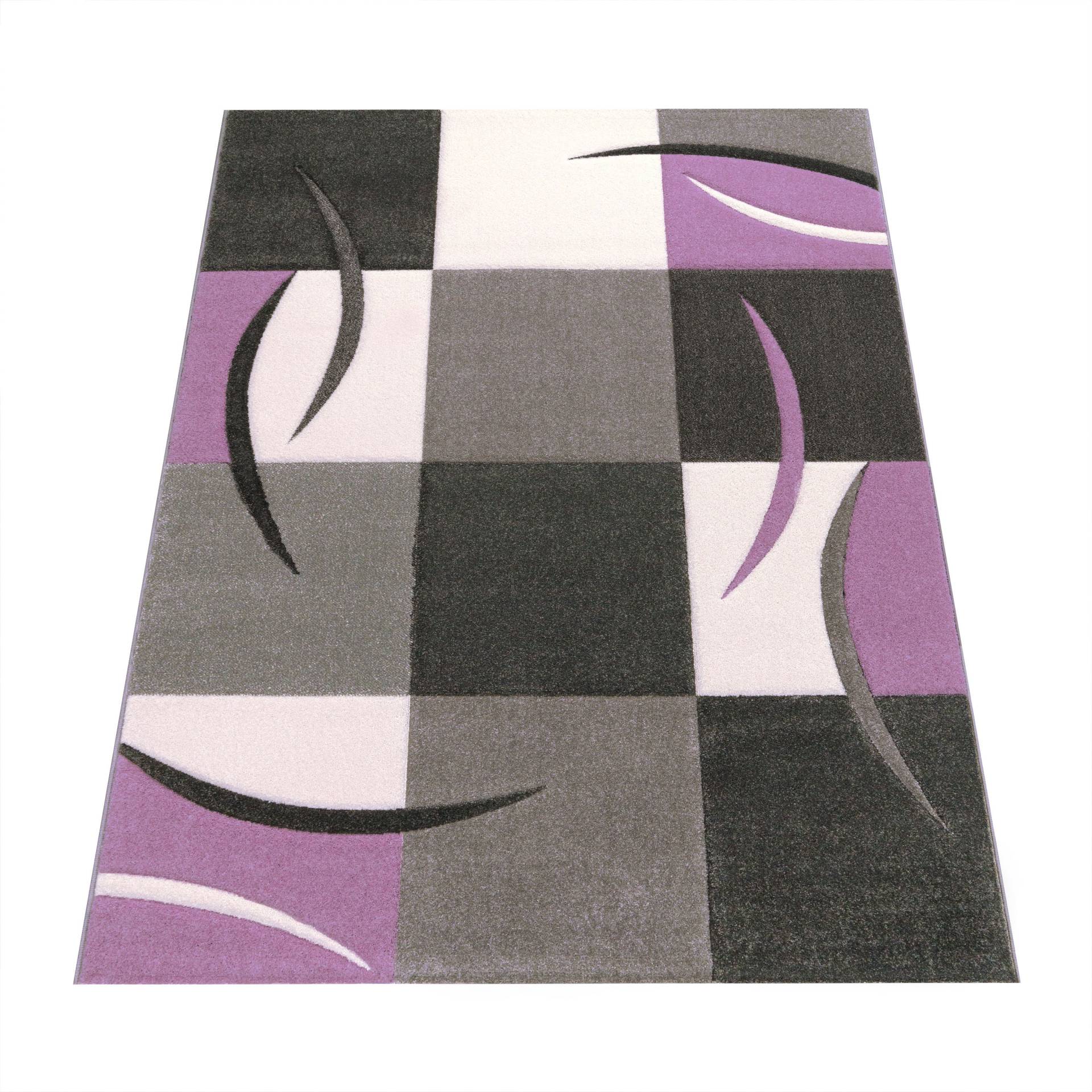Paco Home Teppich »Lara 235«, rechteckig, 16 mm Höhe, Kurzflor, modernes Design, Pastell-Farben, mit Konturenschnitt Paco Home Teppich »Lara 235«, rechteckig, 16 mm Höhe, Kurzflor, modernes Design, Pastell-Farben, mit Konturenschnitt von PACO HOME