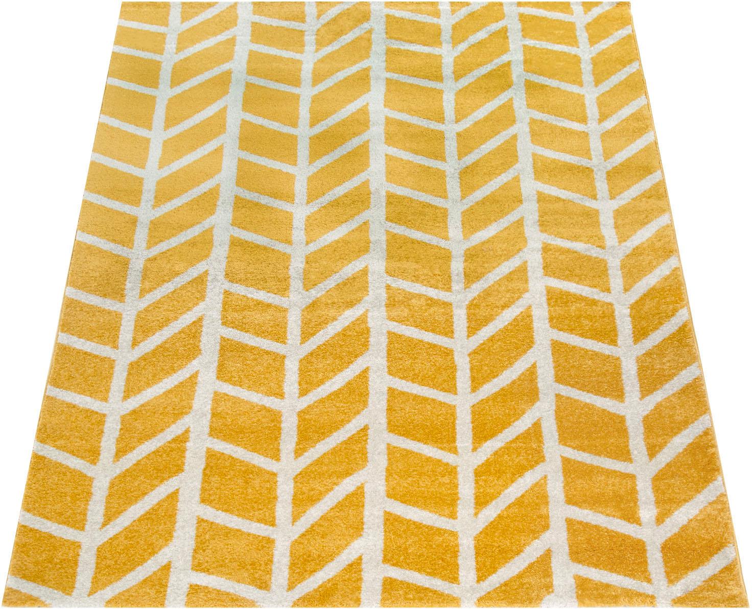 Paco Home Teppich »Pattern 120«, rechteckig, Kurzflor, modernes geometrisches Design von PACO HOME