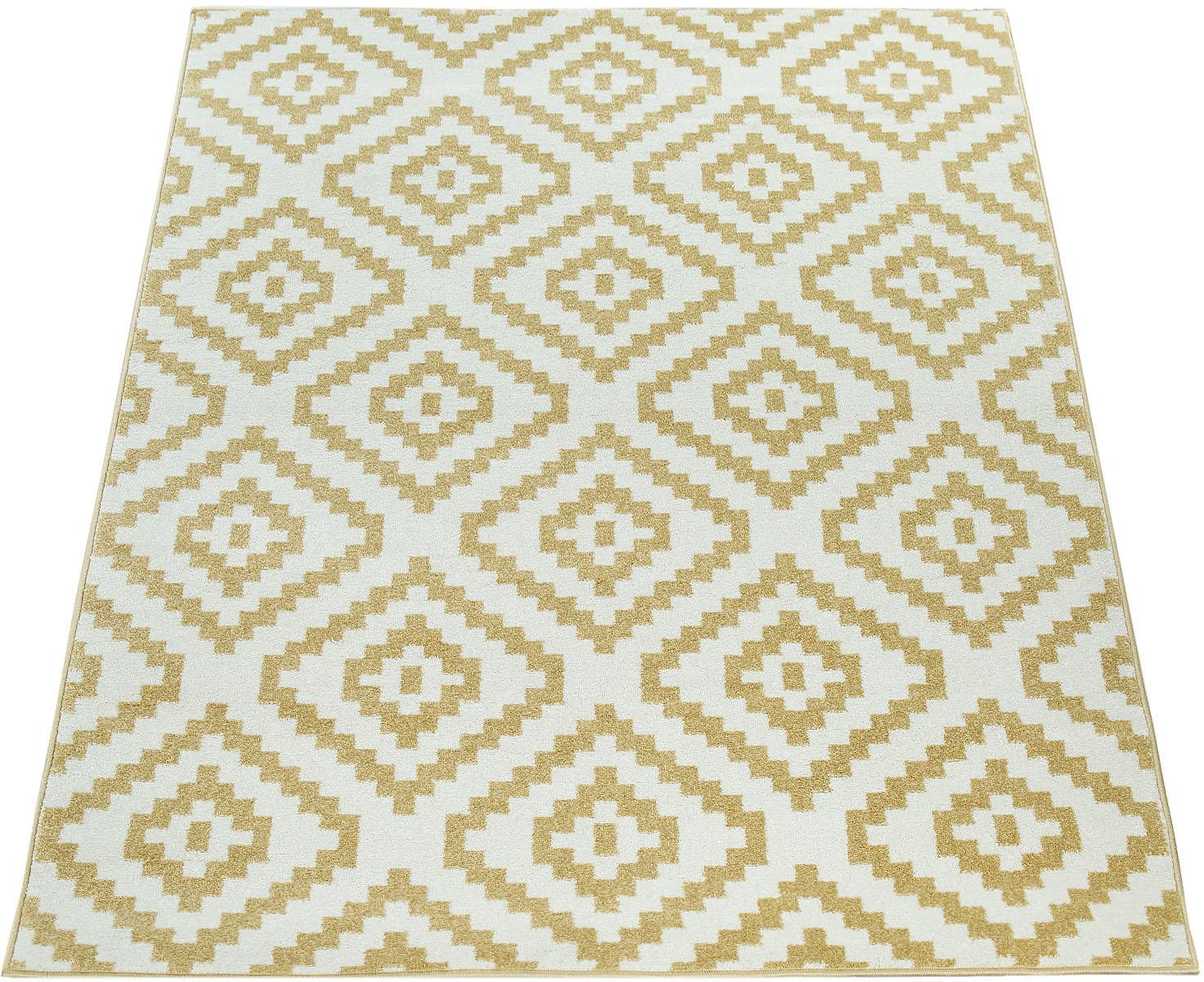 Paco Home Läufer »Stella 400«, rechteckig, 16 mm Höhe, Teppich-Läufer, Kurzflor, Pastell Farben, Rauten Design Paco Home Läufer »Stella 400«, rechteckig, 16 mm Höhe, Teppich-Läufer, Kurzflor, Pastell Farben, Rauten Design von PACO HOME