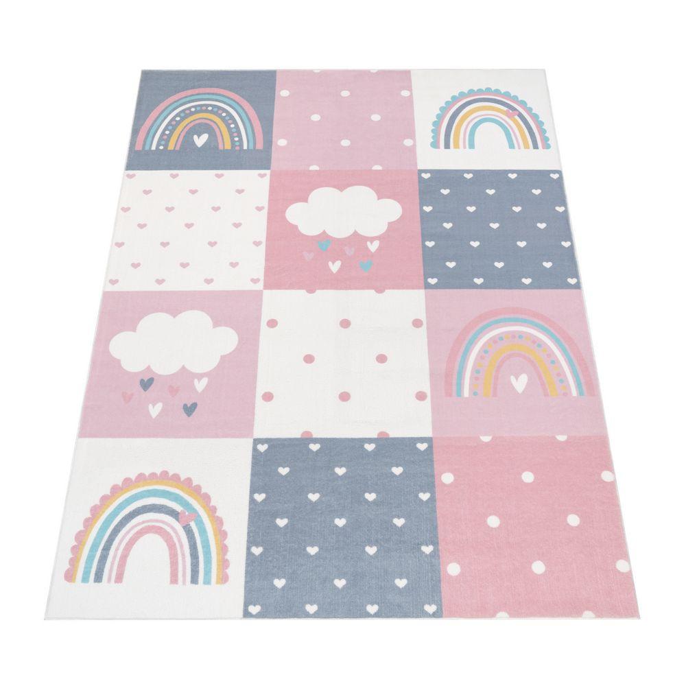 Teppich Kinderzimmer Regenbogen Unisex  120X160CM von Paco Home