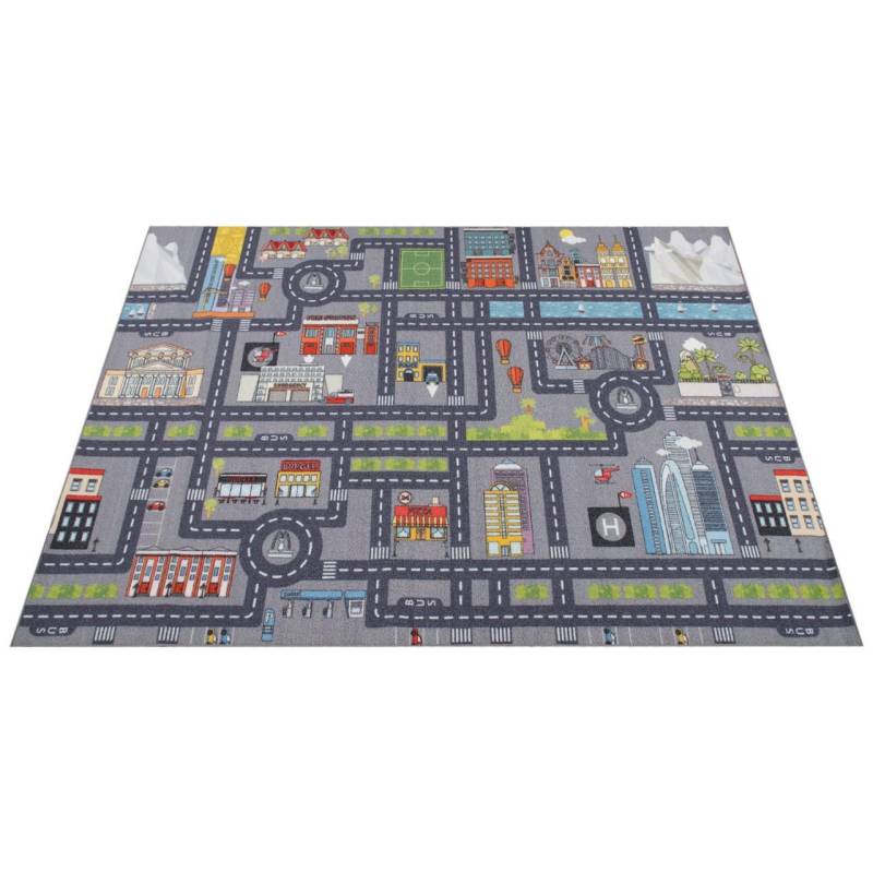 Teppich Kinderzimmer Spielteppich Straßen Motiv Unisex  300X400CM von Paco Home