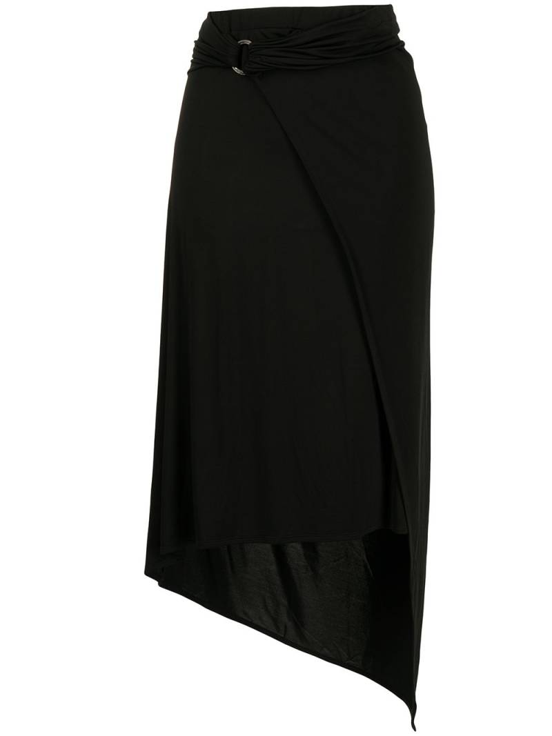 Rabanne belted-waist skirt - Black von Rabanne