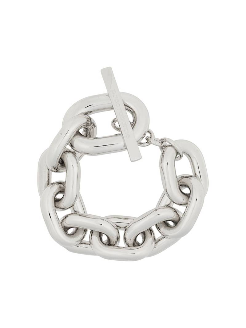 Rabanne chunky chain bracelet - Silver von Rabanne