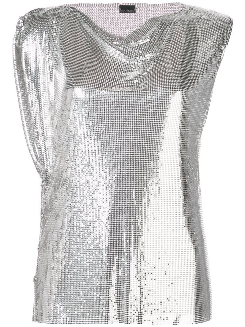 Rabanne disco top - Silver von Rabanne