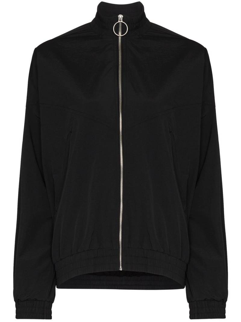 Rabanne logo-print lightweight jacket - Black von Rabanne