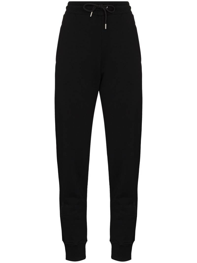 Rabanne logo-print track pants - Black von Rabanne