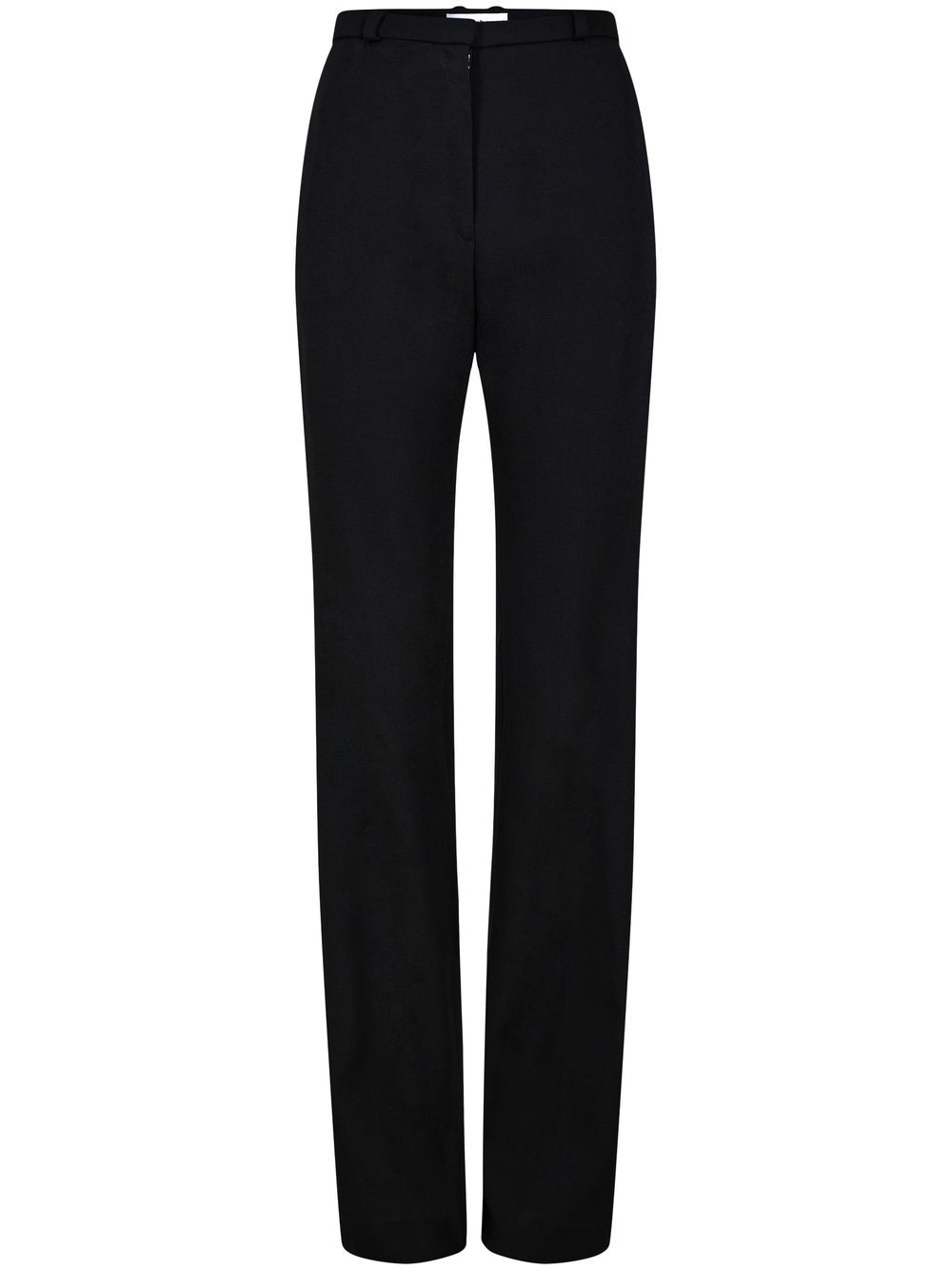 Rabanne wool straight-leg trousers - Black von Rabanne