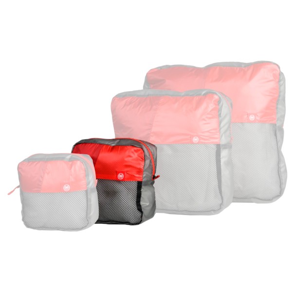 Pajak - UL Packing Cube M - Packsack Gr M - 3 l grau/rosa von Pajak