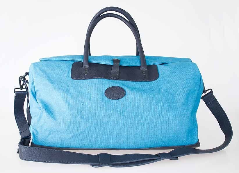 Reisetasche Mittel in Türkis/Blau