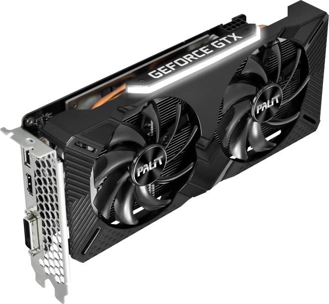 Palit Grafikkarte »GTX 1660 Dual«, 6 GB, GDDR5 von Palit