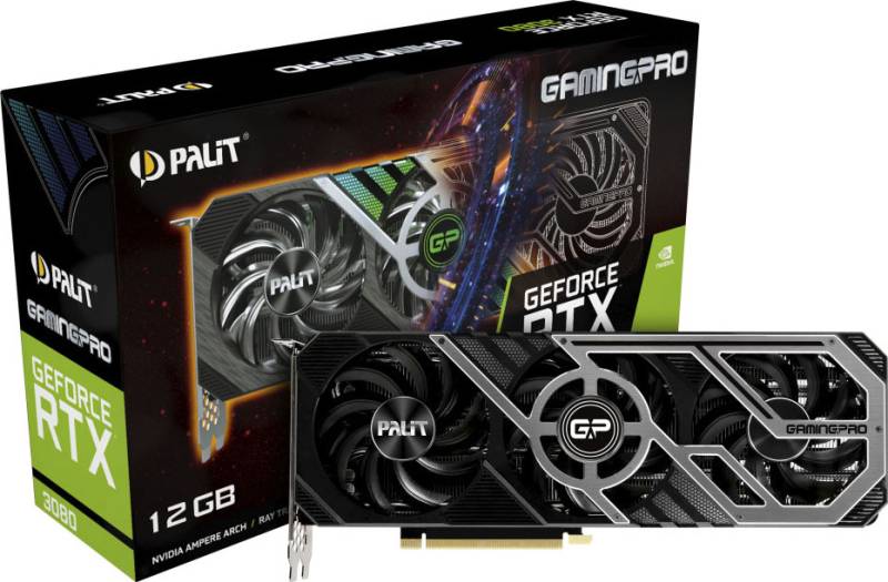 Palit Grafikkarte »GeForce RTX 3080 GamingPro 12GB«, 12 GB, GDDR6X von Palit