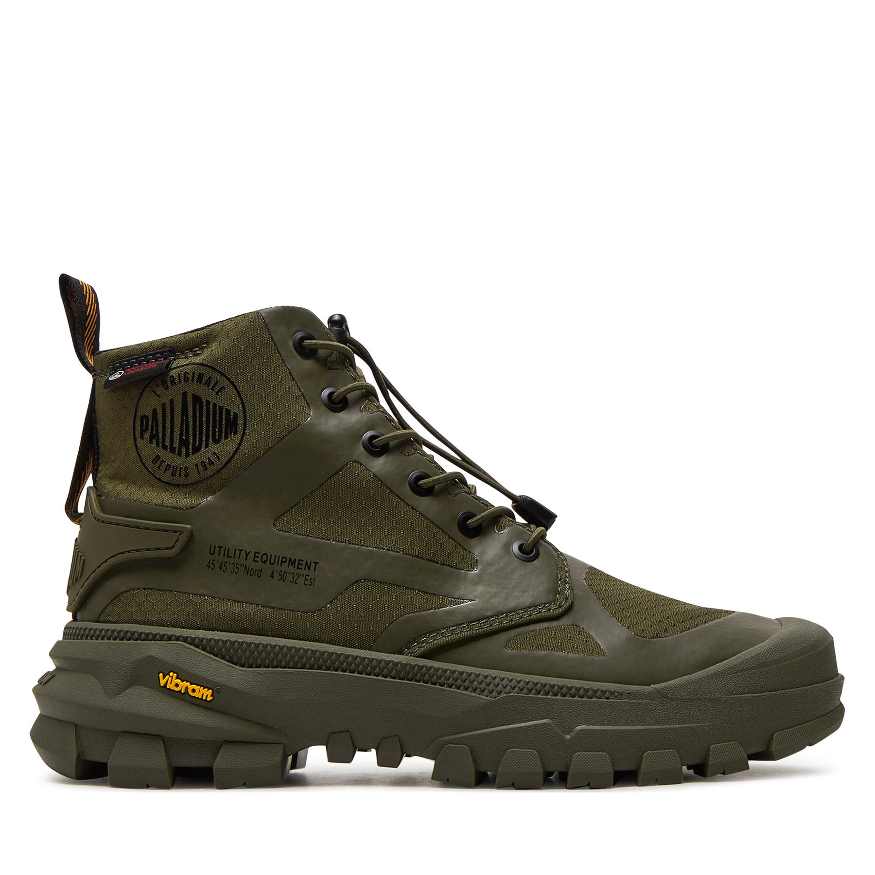 Schnürschuhe Palladium Pallarider Wpa 74343-325-M Khakifarben Schnürschuhe Palladium Pallarider Wpa 74343-325-M Khakifarben von Palladium