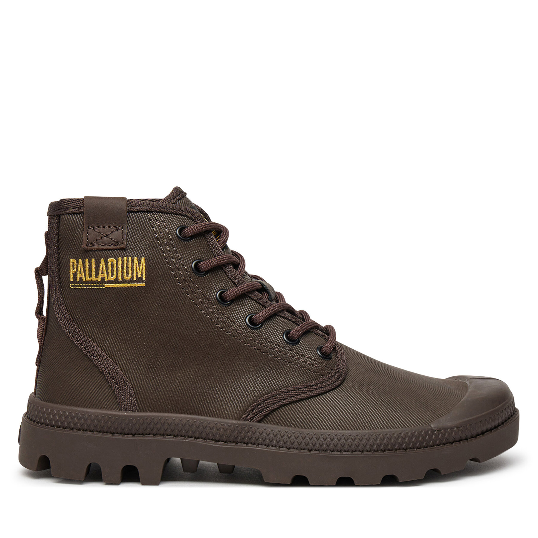 Schnürstiefeletten Palladium PAMPA HI COATED 74375-249-M Braun von Palladium