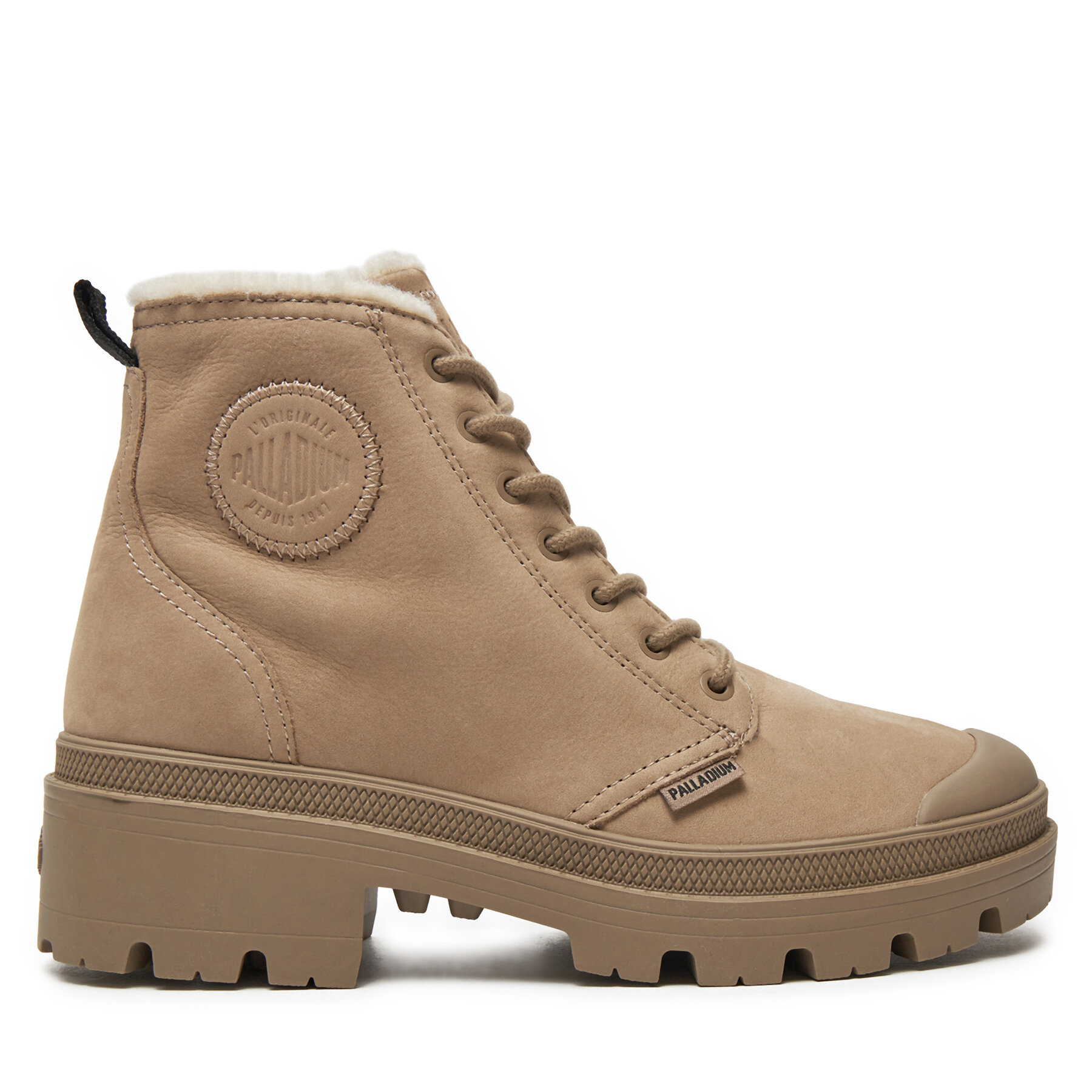 Schnürstiefeletten Palladium Pallabase Nbk Zip Wl 98867-211-M Grau Schnürstiefeletten Palladium Pallabase Nbk Zip Wl 98867-211-M Grau von Palladium