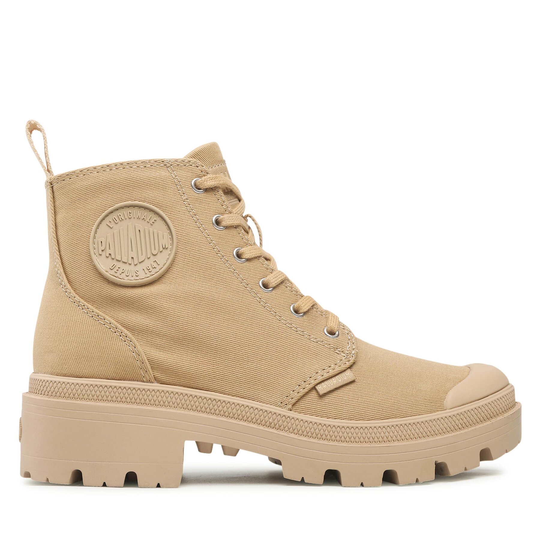 Schnürstiefeletten Palladium Pallabase Twill 96907-227-M Braun Schnürstiefeletten Palladium Pallabase Twill 96907-227-M Braun von Palladium