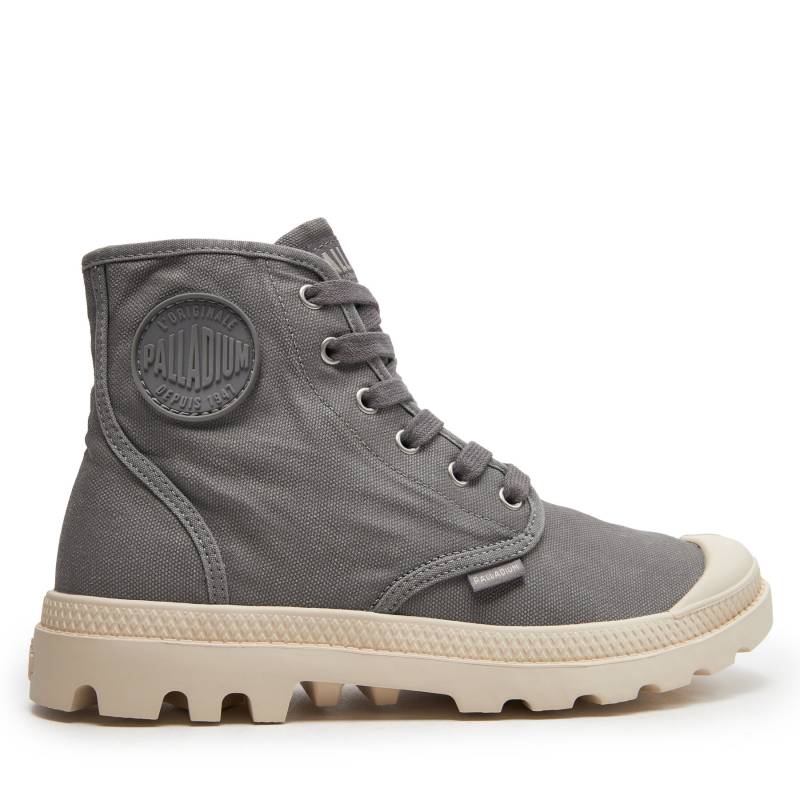 Schnürstiefeletten Palladium Pampa Hi 02352-085-M Grau von Palladium