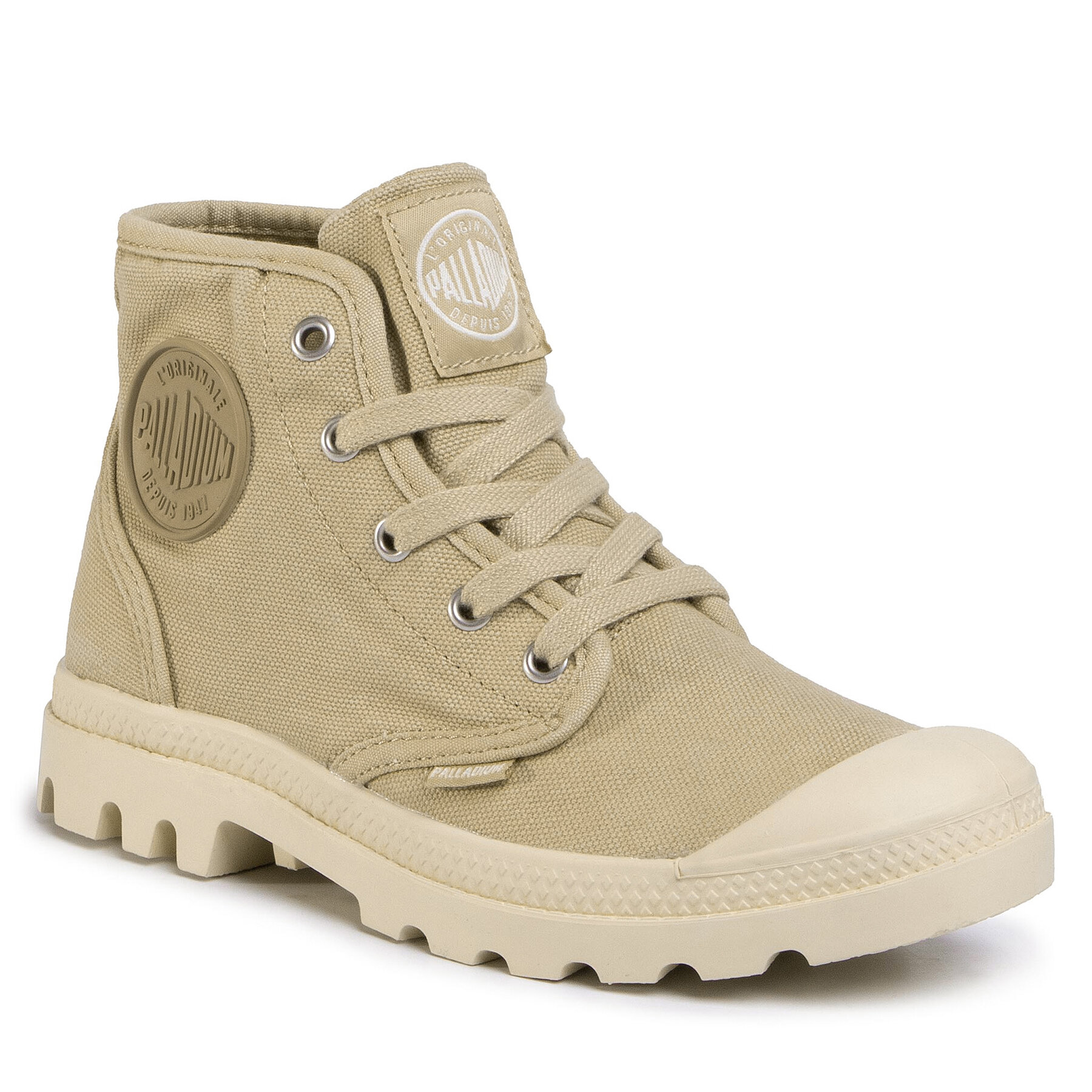 Schnürstiefeletten Palladium Pampa Hi 92352-238-M Beige von Palladium