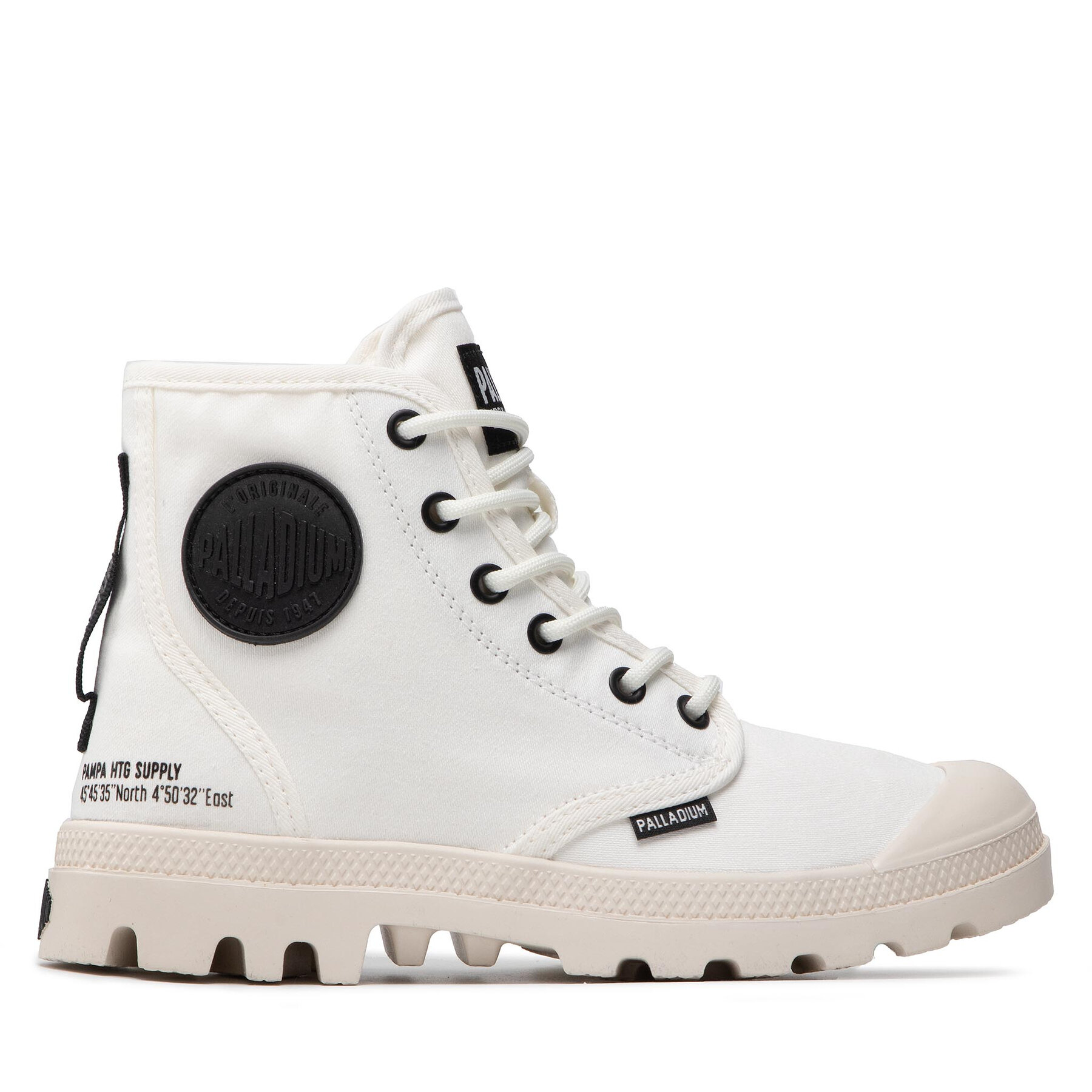 Schnürstiefeletten Palladium Pampa Hi Htg Supply 77356-116-M Weiß Schnürstiefeletten Palladium Pampa Hi Htg Supply 77356-116-M Weiß von Palladium