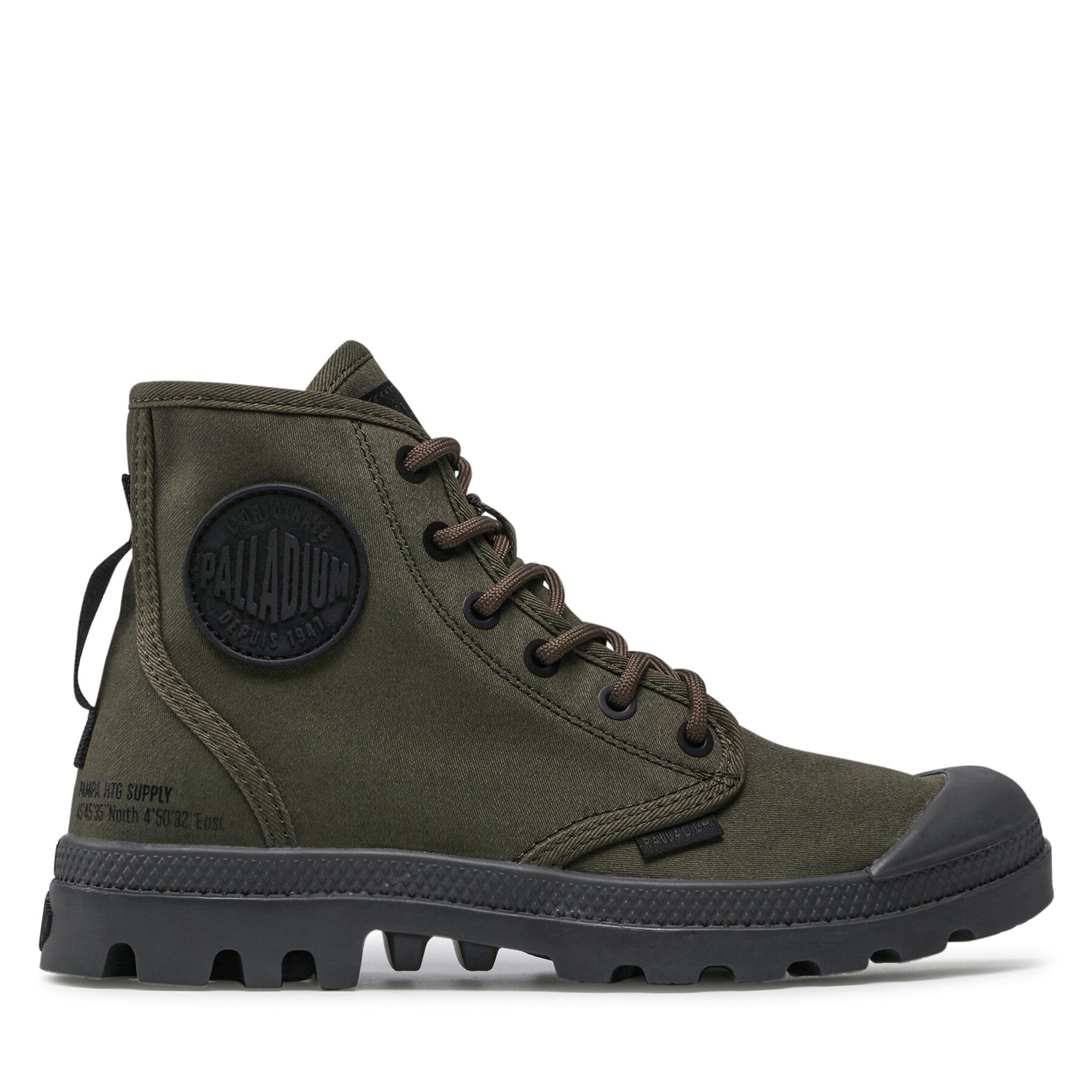 Schnürstiefeletten Palladium Pampa Hi Htg Supply 77356-325-M Grün Schnürstiefeletten Palladium Pampa Hi Htg Supply 77356-325-M Grün von Palladium