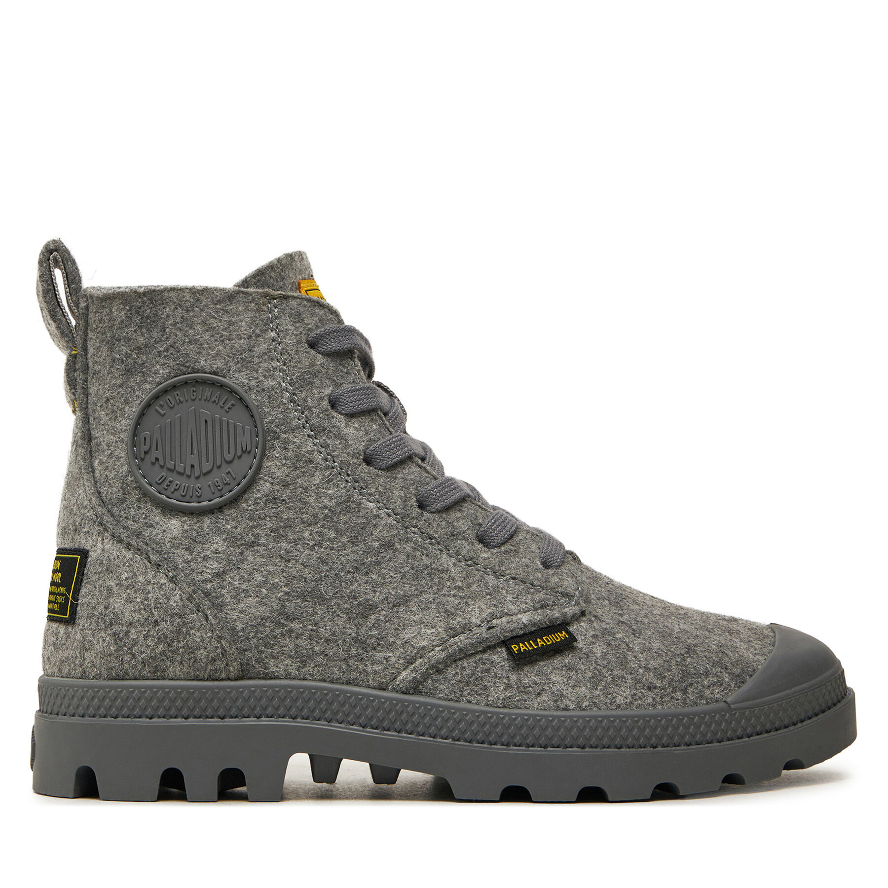 Schnürstiefeletten Palladium Pampa Hi Merino 74377-027-M Grau Schnürstiefeletten Palladium Pampa Hi Merino 74377-027-M Grau von Palladium