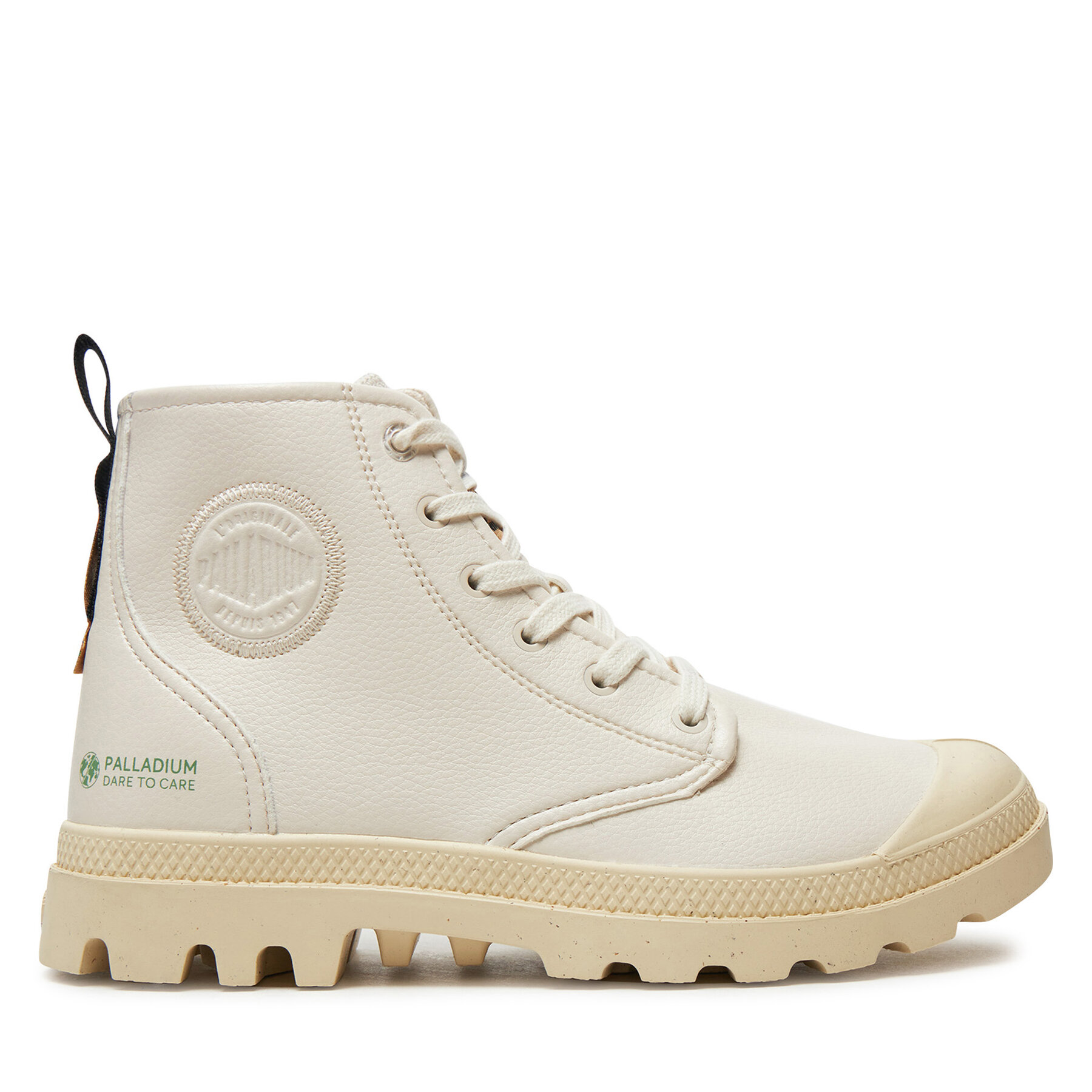 Schnürstiefeletten Palladium Pampa Hi Re Vegan Lth 74378-116-M Weiß Schnürstiefeletten Palladium Pampa Hi Re Vegan Lth 74378-116-M Weiß von Palladium