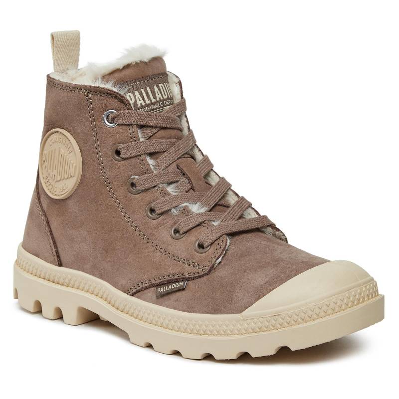 Schnürstiefeletten Palladium Pampa Hi Zip Wl 95982-212-M Braun von Palladium