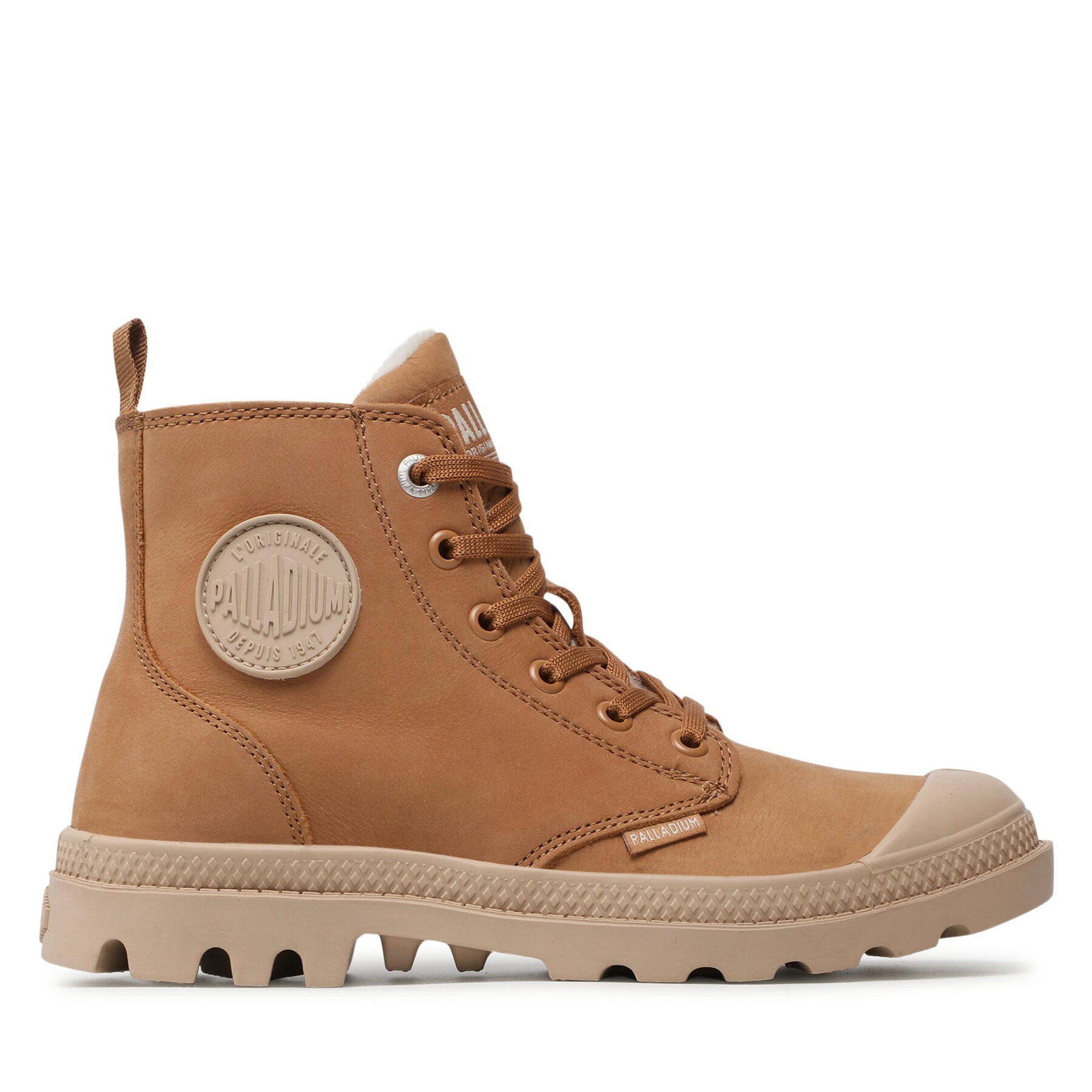 Schnürstiefeletten Palladium Pampa Hi Zip Wl 95982-252-M Braun Schnürstiefeletten Palladium Pampa Hi Zip Wl 95982-252-M Braun von Palladium