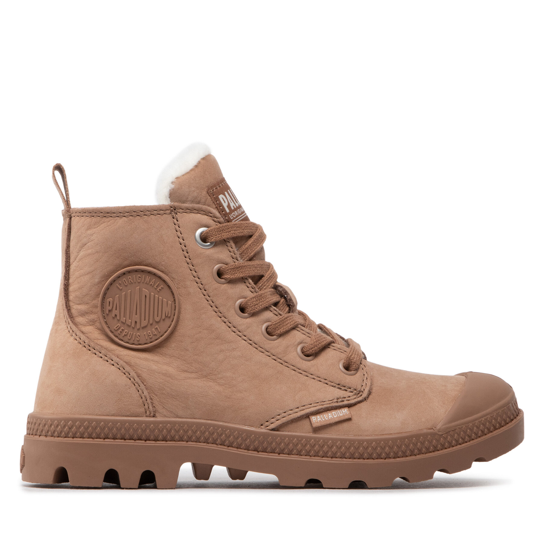 Schnürstiefeletten Palladium Pampa Hi Zip Wl 95982-254-M Braun Schnürstiefeletten Palladium Pampa Hi Zip Wl 95982-254-M Braun von Palladium