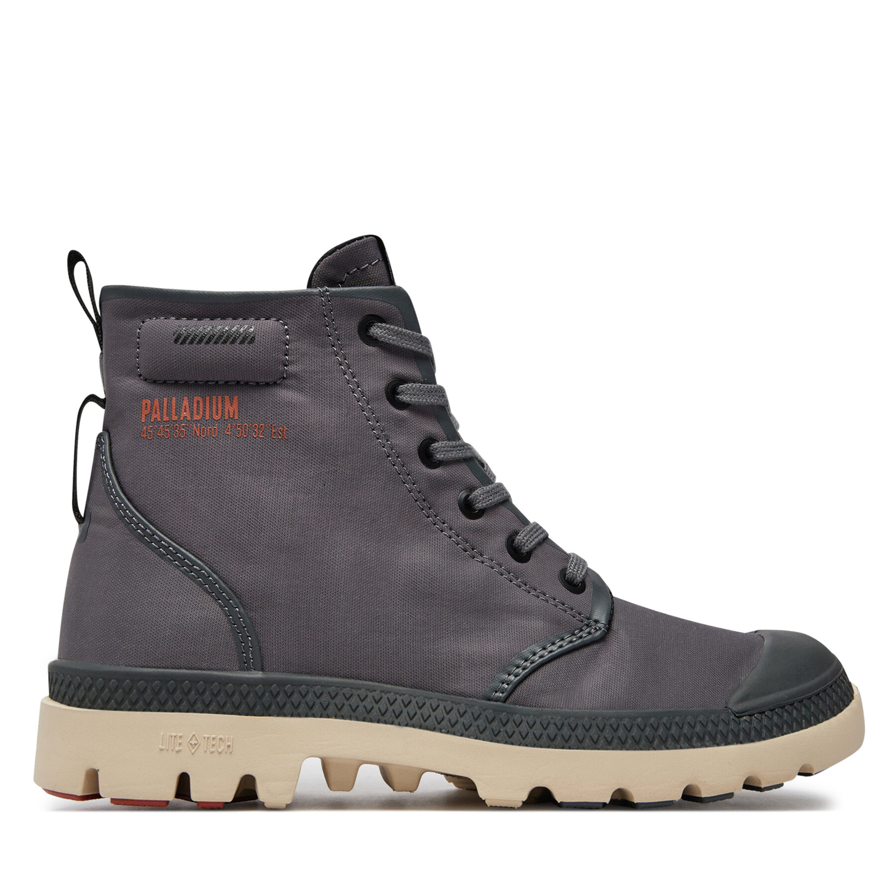 Schnürstiefeletten Palladium Pampa Lite+ Hi 79102-006-M Grau Schnürstiefeletten Palladium Pampa Lite+ Hi 79102-006-M Grau von Palladium