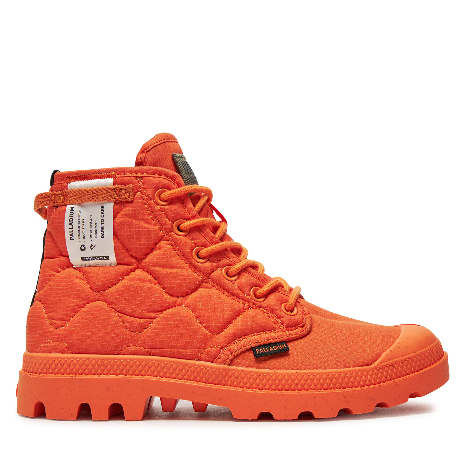 Schnürstiefeletten Palladium Pampa Re Quilted 74386-651-M Orange von Palladium