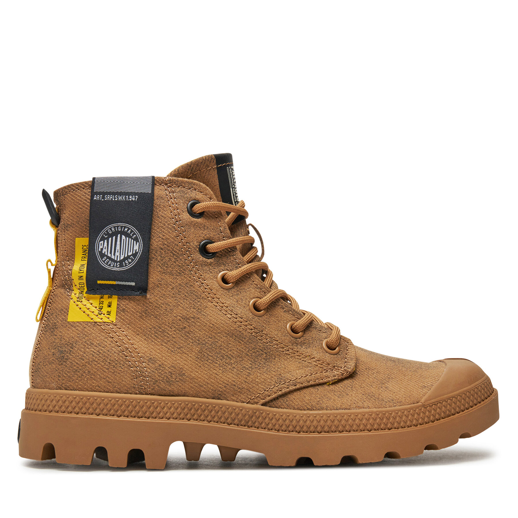 Schnürstiefeletten Palladium Pampa Surplus 74389-291-M Braun Schnürstiefeletten Palladium Pampa Surplus 74389-291-M Braun von Palladium