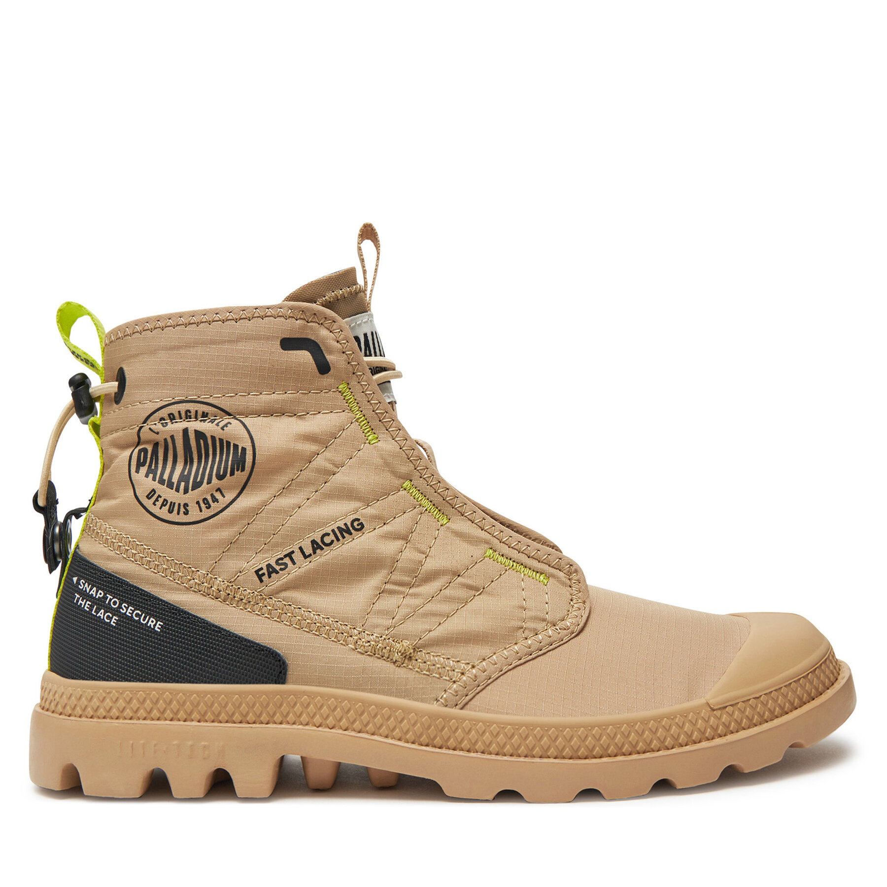 Schnürstiefeletten Palladium Pampa Travel Lite 79104-295-M Beige Schnürstiefeletten Palladium Pampa Travel Lite 79104-295-M Beige von Palladium