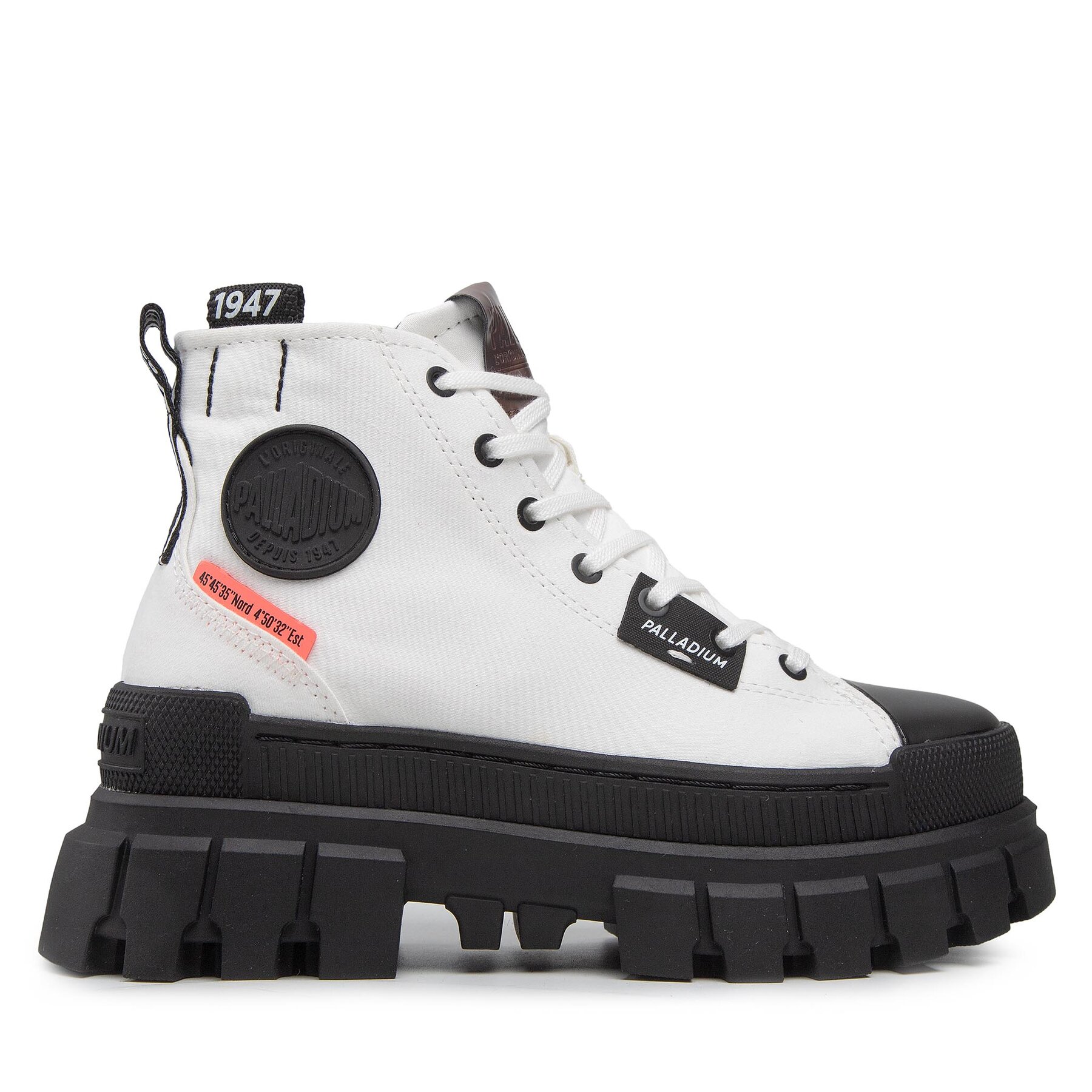 Schnürstiefeletten Palladium Revolt Hi Tx 97242-116-M Weiß Schnürstiefeletten Palladium Revolt Hi Tx 97242-116-M Weiß von Palladium