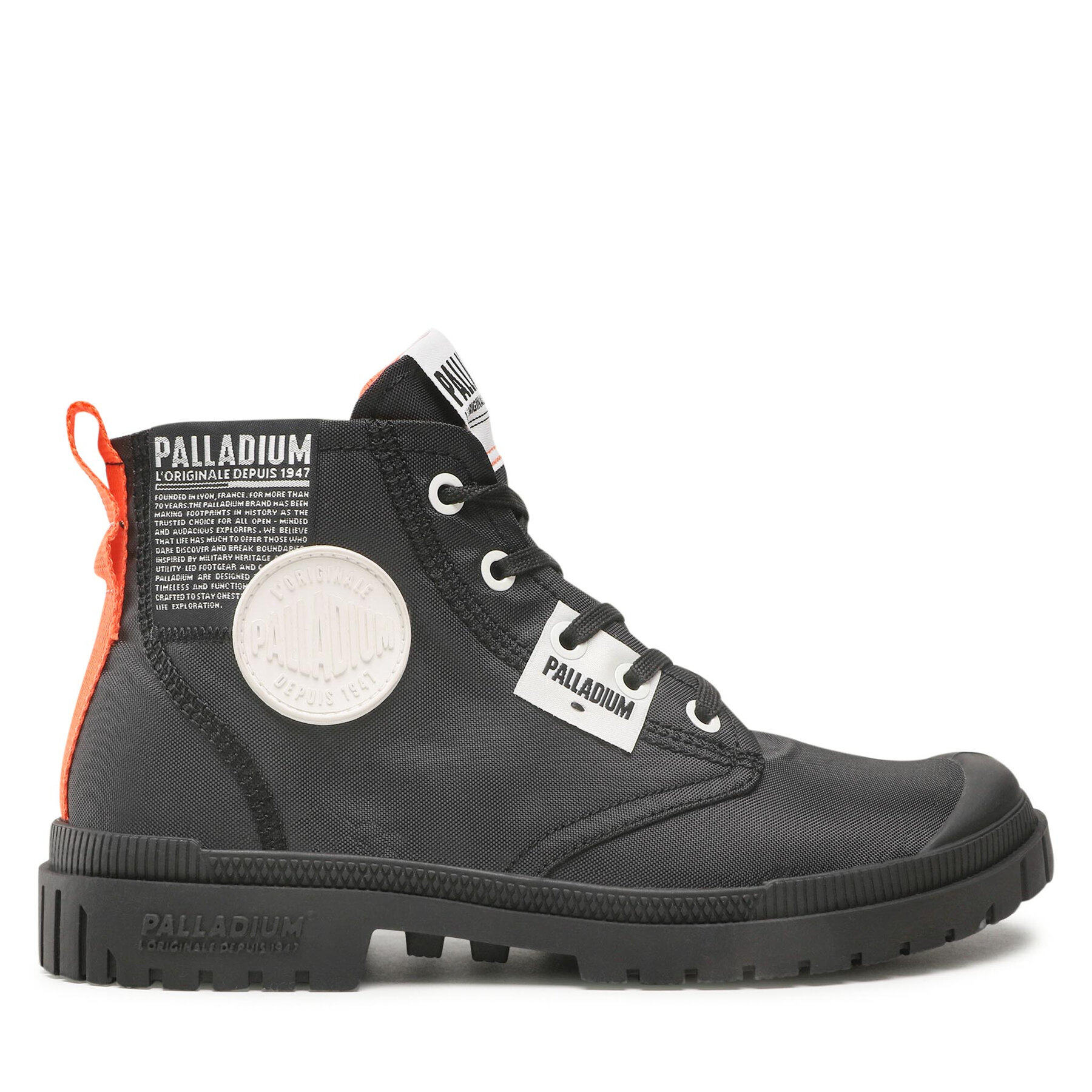Schnürstiefeletten Palladium Sp20 Overlab 77371-001-M Schwarz Schnürstiefeletten Palladium Sp20 Overlab 77371-001-M Schwarz von Palladium