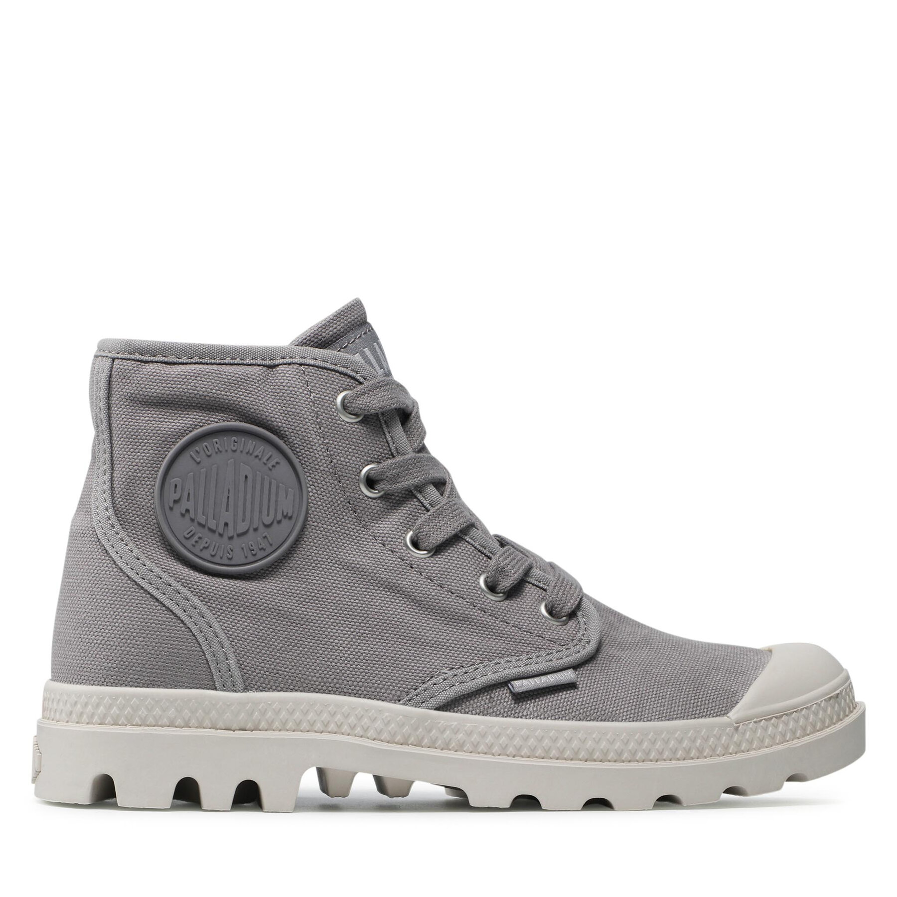 Schnürstiefeletten Palladium Us Pampa Hi F 92352-071-M Grau von Palladium