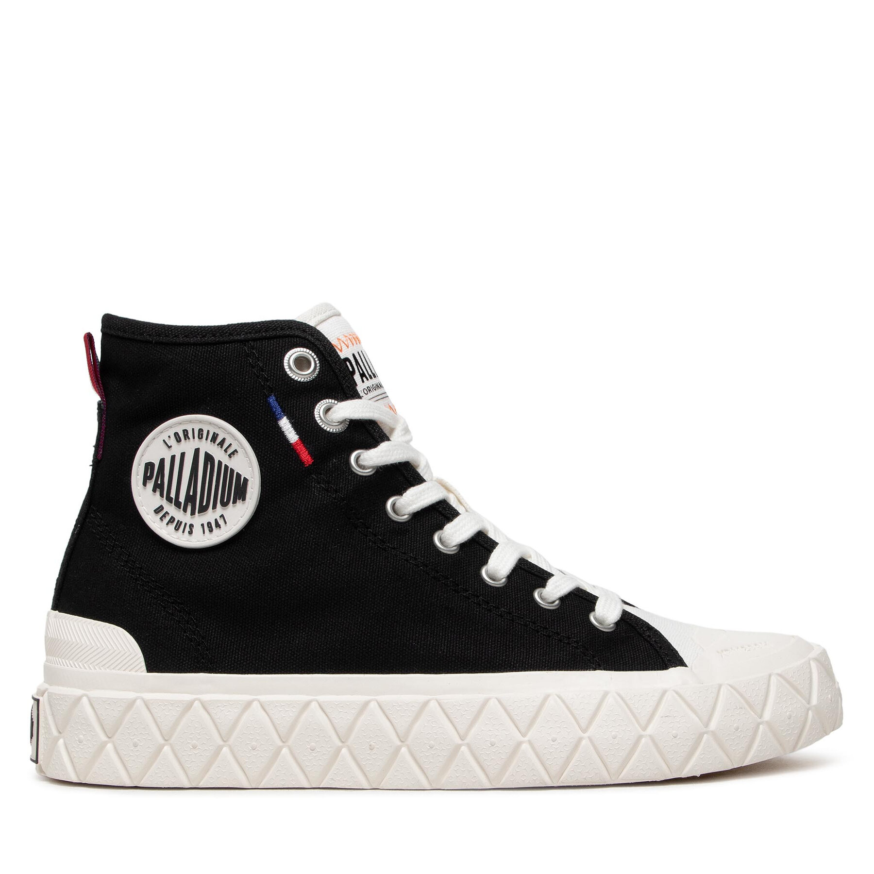 Sneakers aus Stoff Palladium Ace Cvs Mid U 77015-030-M Schwarz Sneakers aus Stoff Palladium Ace Cvs Mid U 77015-030-M Schwarz von Palladium