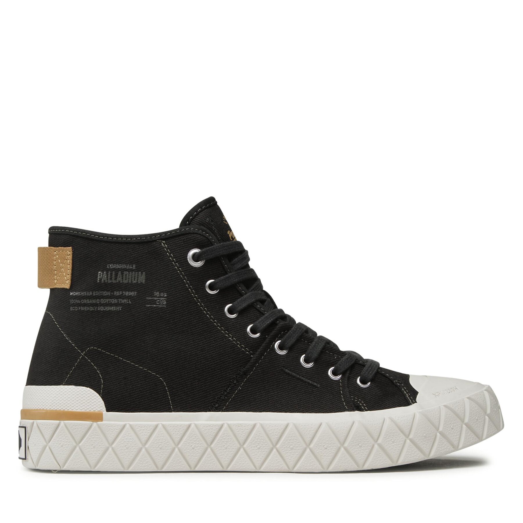 Sneakers aus Stoff Palladium PALL ACE CHUKKA WW Schwarz Sneakers aus Stoff Palladium PALL ACE CHUKKA WW Schwarz von Palladium