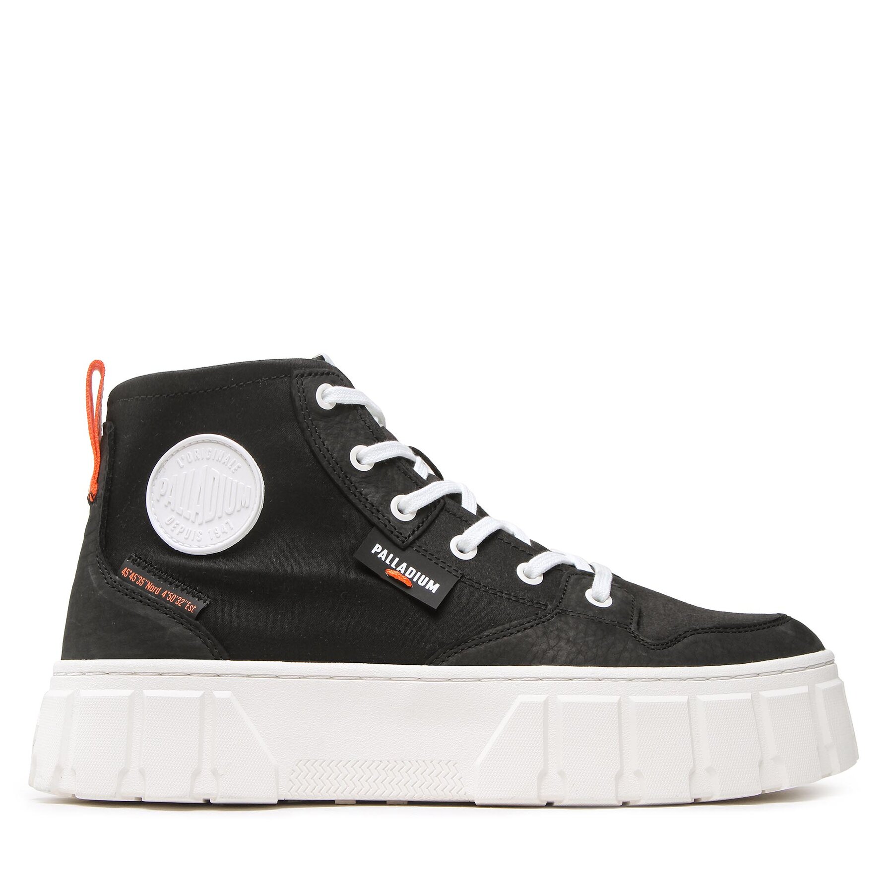 Sneakers aus Stoff Palladium PALLATOWER HI Schwarz von Palladium