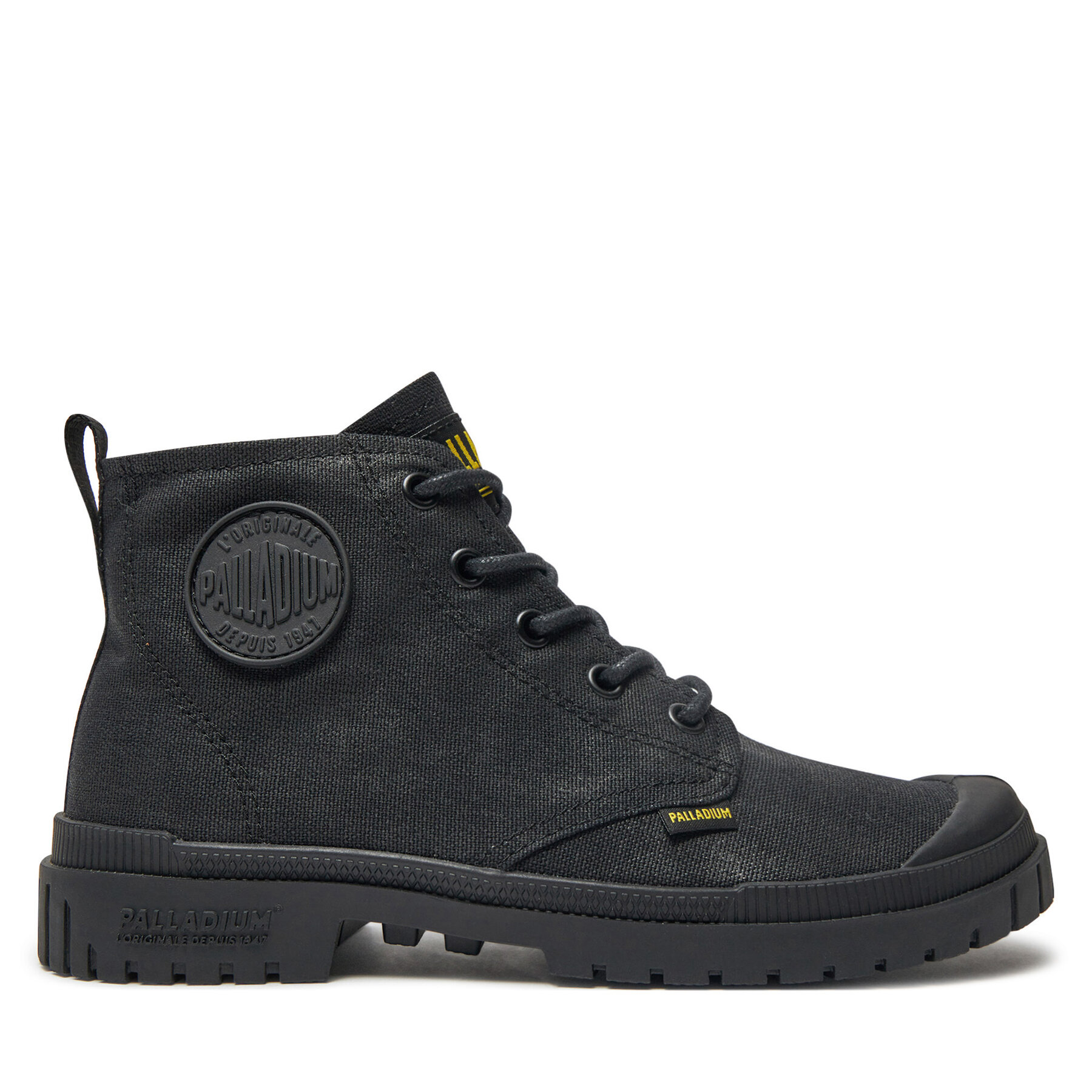Sneakers aus Stoff Palladium Pampa Sp20 Hi Wax 74388-008-M Schwarz Sneakers aus Stoff Palladium Pampa Sp20 Hi Wax 74388-008-M Schwarz von Palladium