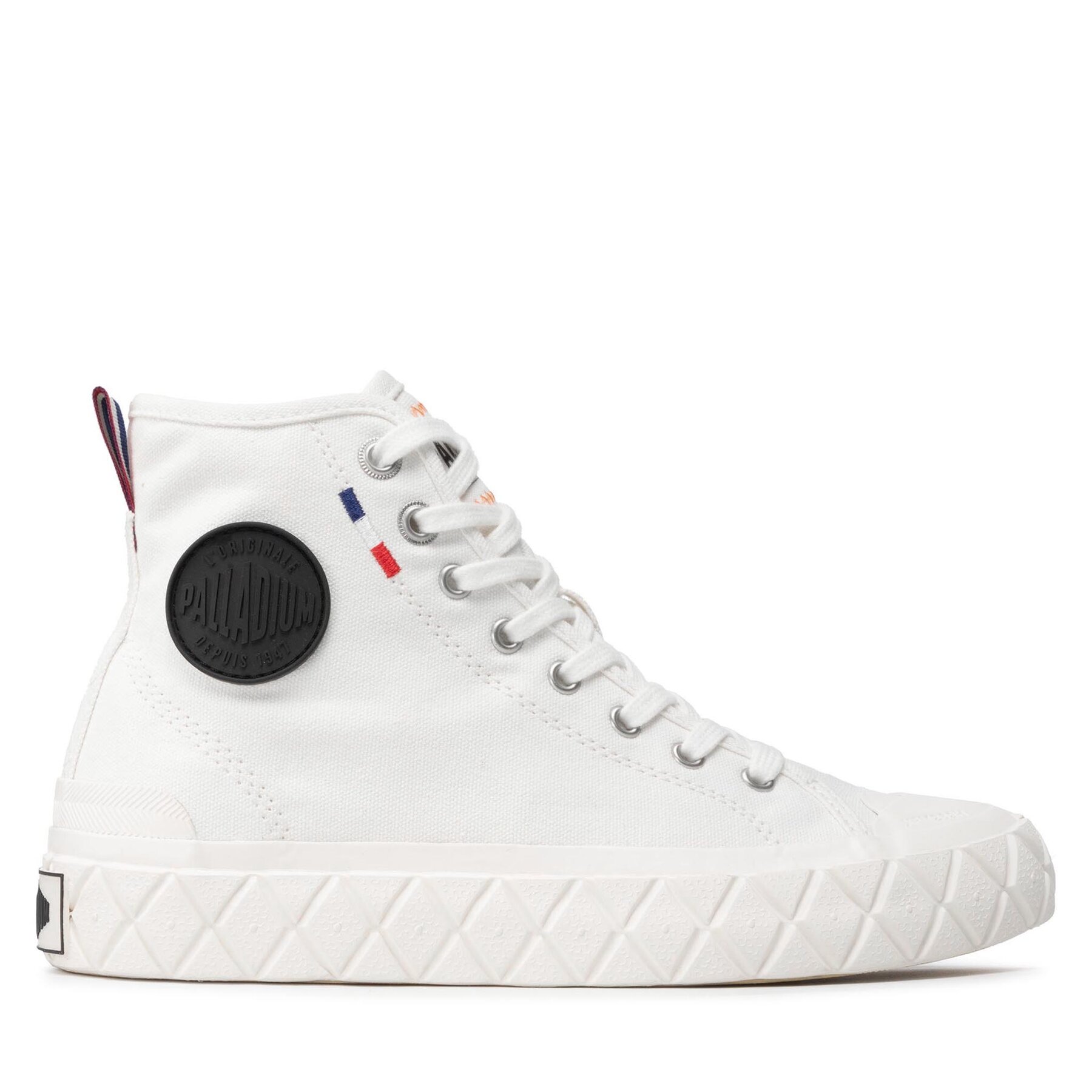 Sneakers aus Stoff Palladium Ace Cvs Mid U 77015-116-M Weiß Sneakers aus Stoff Palladium Ace Cvs Mid U 77015-116-M Weiß von Palladium