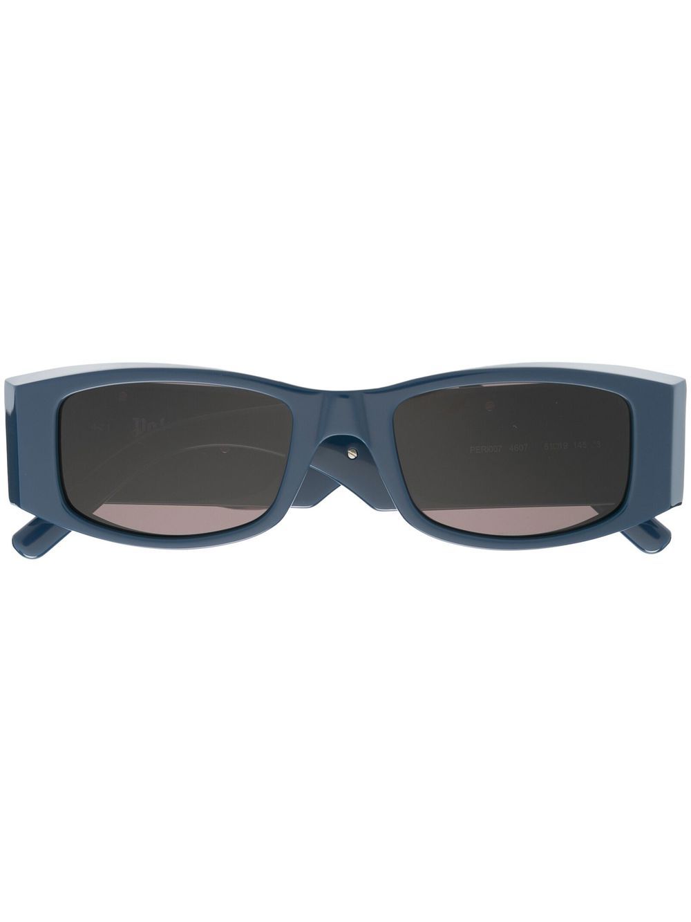 Palm Angels Eyewear Angel rectangular sunglasses - Blue von Palm Angels Eyewear